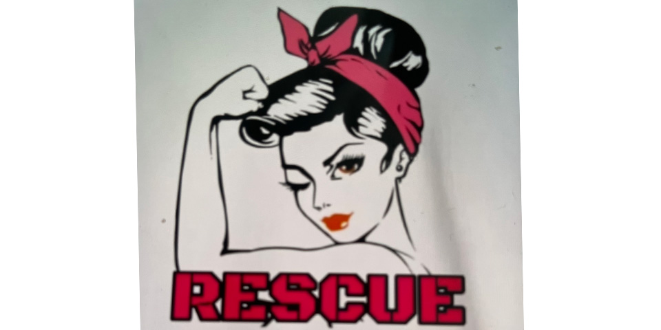 Girls who love dogs rescue